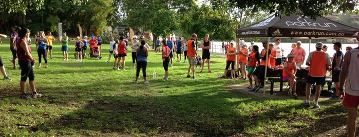 New Farm Park Playground is one of parkrun events.