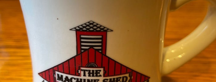 Machine Shed is one of Places to Try!.