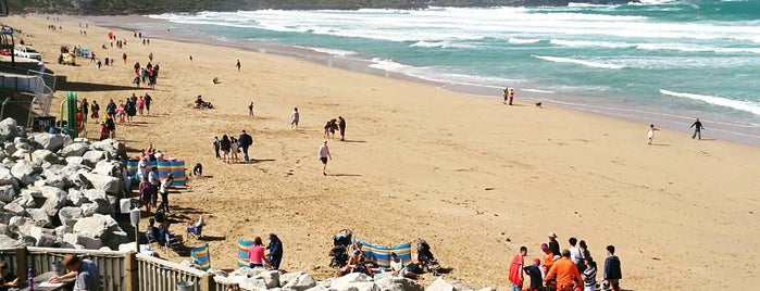 Fistral Beach is one of UK: Cornwall & Devon.