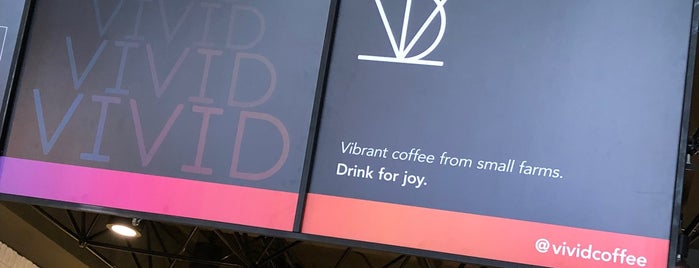 Vivid Coffee is one of Burlington. VT.