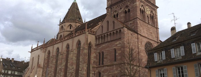 Église Saint-Thomas is one of Strasbourg favorites.