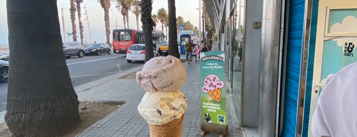 Ben & Jerry's is one of Barcelona July '16.