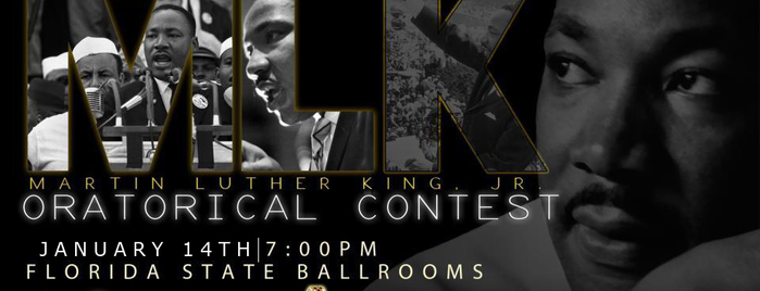 Oglesby Union Ballroom is one of 25th Annual Martin Luther King, Jr. Week.