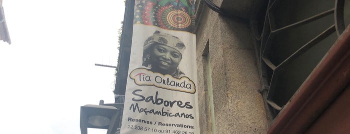 Tia Orlanda - Sabores Moçambicanos is one of Restaurantes no Grande Porto.