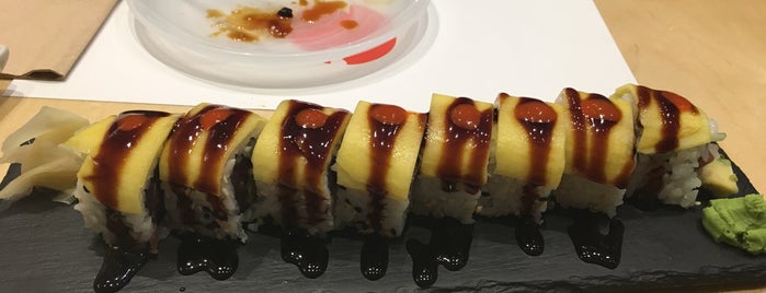 Nakama Casual Sushi Bar is one of Locais curtidos por Kyriaki.