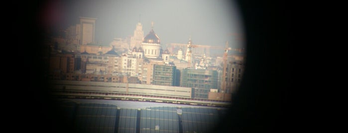 Observation Deck is one of My favorite place in Moscow.