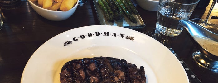 Goodman Steakhouse is one of London Favourites.