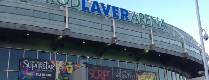 Rod Laver Arena is one of JRA'nın Kaydettiği Mekanlar.