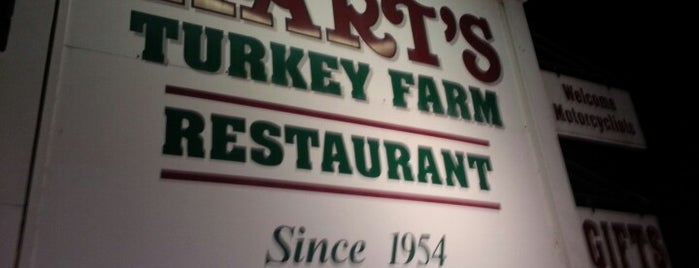 Hart's Turkey Farm is one of Mike'nin Beğendiği Mekanlar.