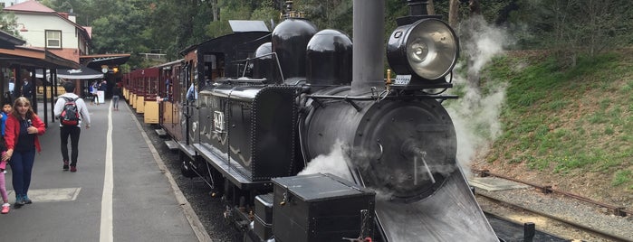 Belgrave Station - Puffing Billy Railway is one of Oz.