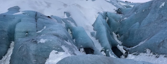 Solheimajokull Glacier is one of Iceland.
