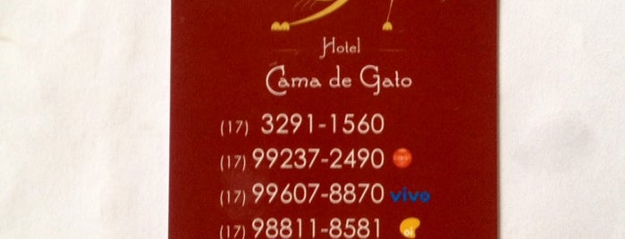 Hotel Cama de Gato is one of Hotéis (editando).