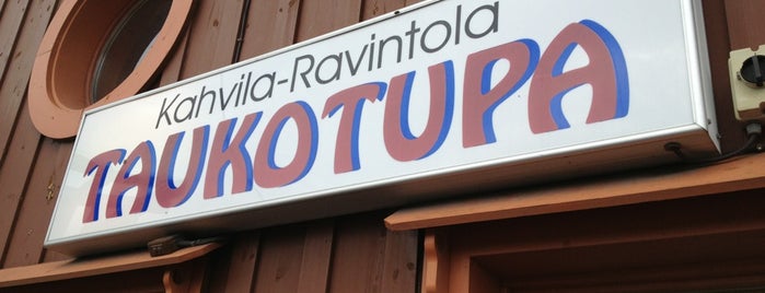 Kahvila-Ravintola Taukotupa is one of สถานที่ที่ Minna ถูกใจ.