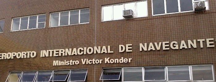 Ministro Victor Konder International Airport (NVT) is one of My places.