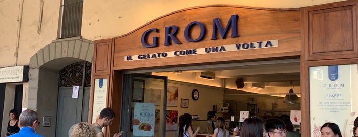 Grom is one of GROM Ice Cream - gelateria worldwide.