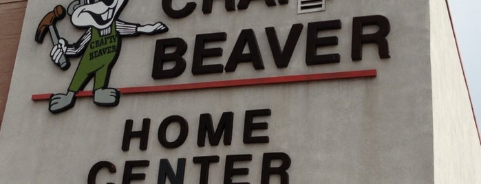 Crafty Beaver Home Center is one of Locais curtidos por Randal.