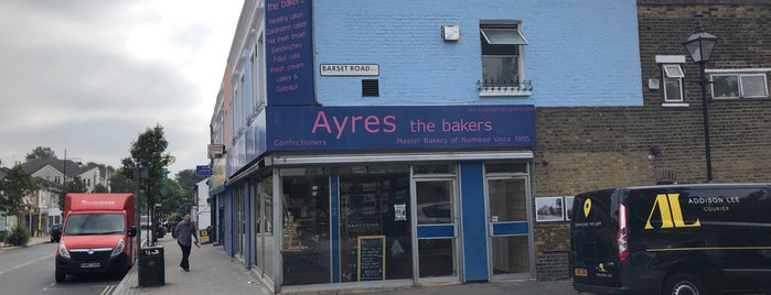 Ayres The Bakers is one of New cross.