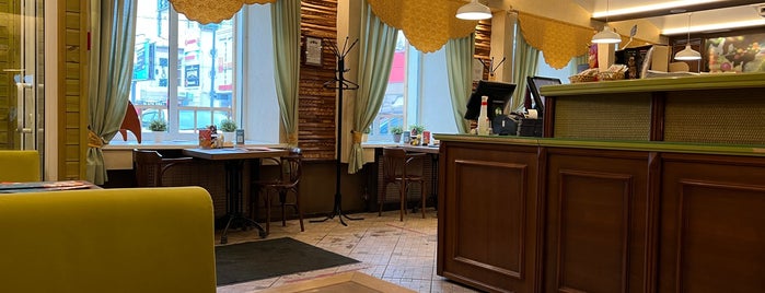 Буланже is one of Лучшие кафе Томска.