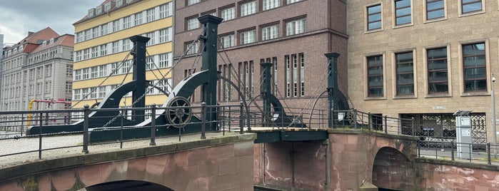 Jungfernbrücke is one of Berlin.