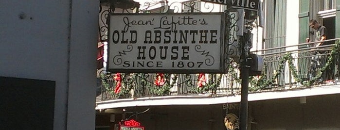 The Old Absinthe House is one of New Orleans.