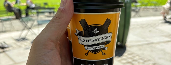 Wafels & Dinges at Bryant Park is one of My coffee place NYC.