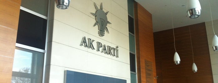 AK Parti Genel Merkezi is one of Erkan 님이 좋아한 장소.