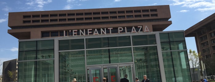 L'Enfant Plaza is one of Trudy's list.