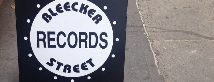 Bleecker Street Records is one of NY To Do List.