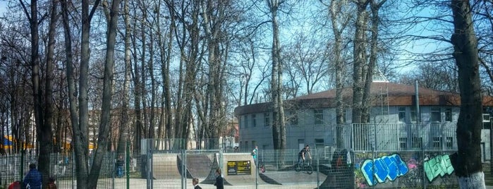 скейтпарк в Борисполе is one of สถานที่ที่ Андрей ถูกใจ.