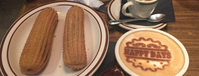 Happy Days Cafe is one of Churros.