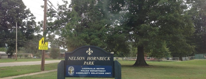 Nelson Hornbeck Park is one of Louisville.
