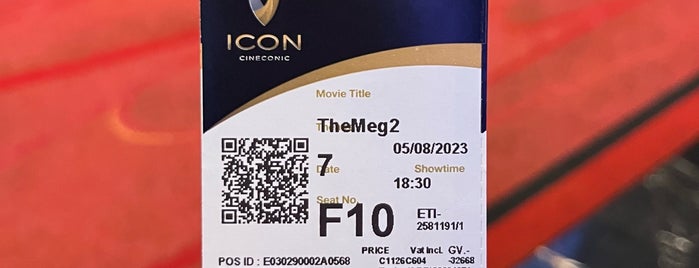 IMAX ICON CINECONIC is one of Locais curtidos por Vee.