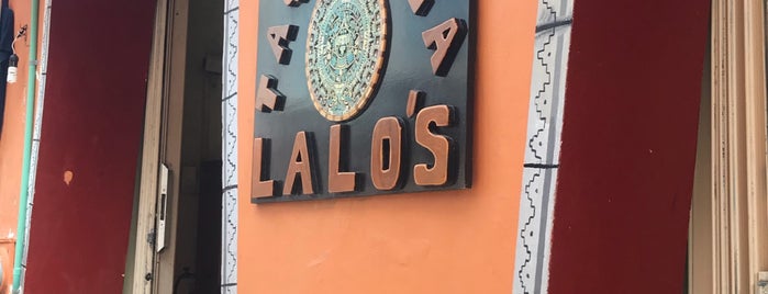 Taqueria Lalo’s is one of Tempat yang Disukai Carlota.