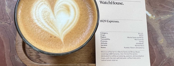 WatchHouse is one of LDN - Brunch/coffee/ breakfast.