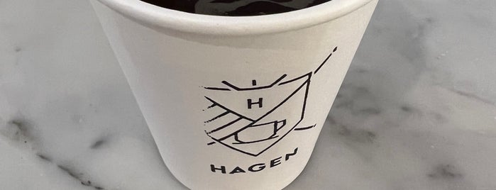 Hagen is one of London.Coffee.