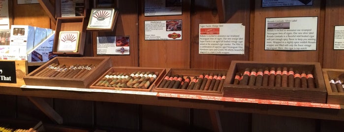 Bobalu Cigar Co is one of The Red Onion.