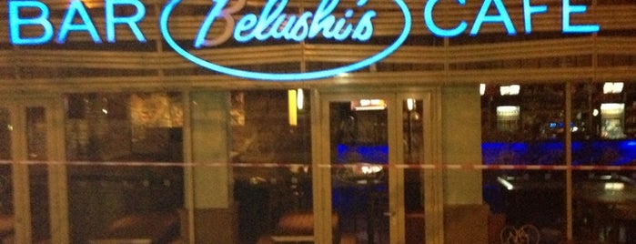 Belushi's is one of สถานที่ที่ Emilio ถูกใจ.