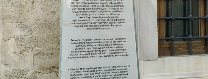 Tomb of Bayram Pasha is one of 1-Fatih to Do List | Spirituel Merkezler.