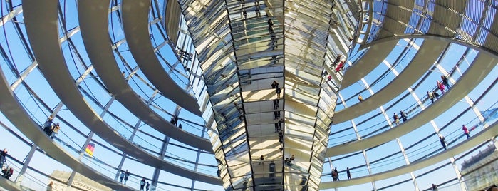 Reichstagskuppel is one of Berlin.