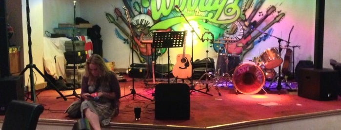 Woodys Music Bar is one of A must visit!.