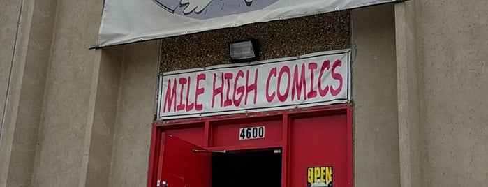 Mile High Comics is one of Comics, Comics, Everywhere!!!!.