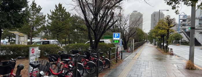 H1-24.Odaiba Marine Park Water Bus Terminal - Tokyo Koto City Bike Share is one of 東京の東側のバイクシェアのサイクルポート🚲.