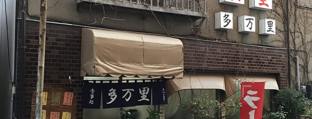 食堂 多万里 is one of สถานที่ที่บันทึกไว้ของ Kotaro.