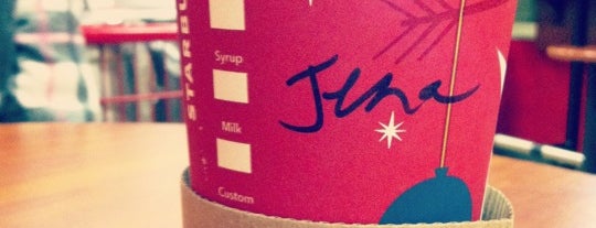 Starbucks is one of Lugares favoritos de Cathy.