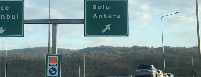 Abant Gişeleri is one of Anadolu Otoyolu [O-4].
