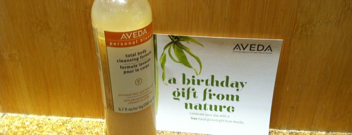 Aveda Experience Center is one of my faves.