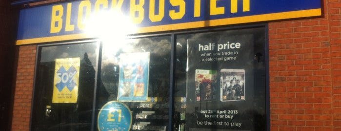 Blockbuster is one of SHOPS.