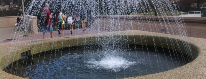 Zachry Fountain is one of pond.