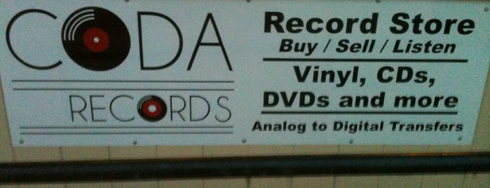 Coda Records is one of Record Stores.