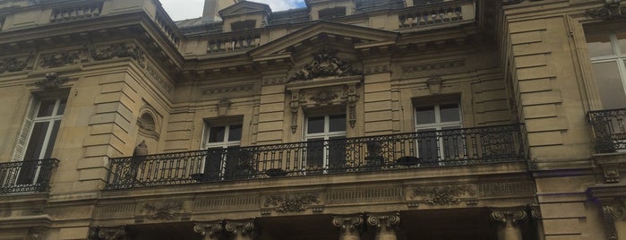 Jardin de l'Hôtel Salomon de Rothschild is one of Lieux.